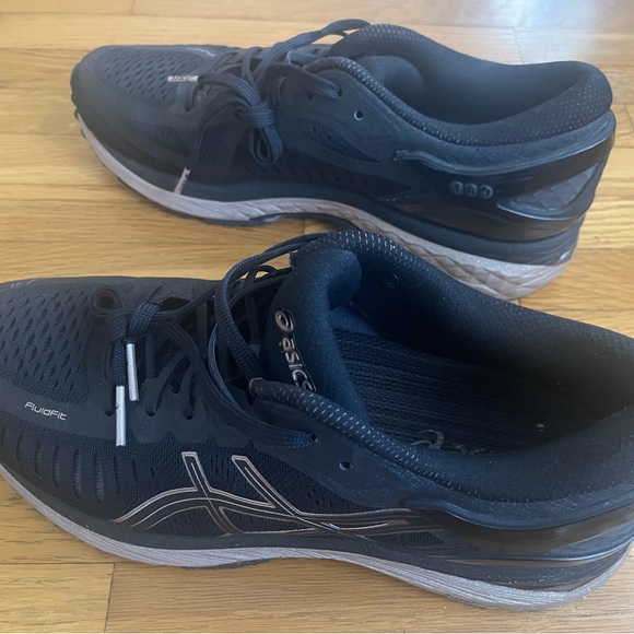 Asics Womens Black Rose Gold DuoMax Athletic Training Running Shoes 7.5 T691N - Picture 5 of 12